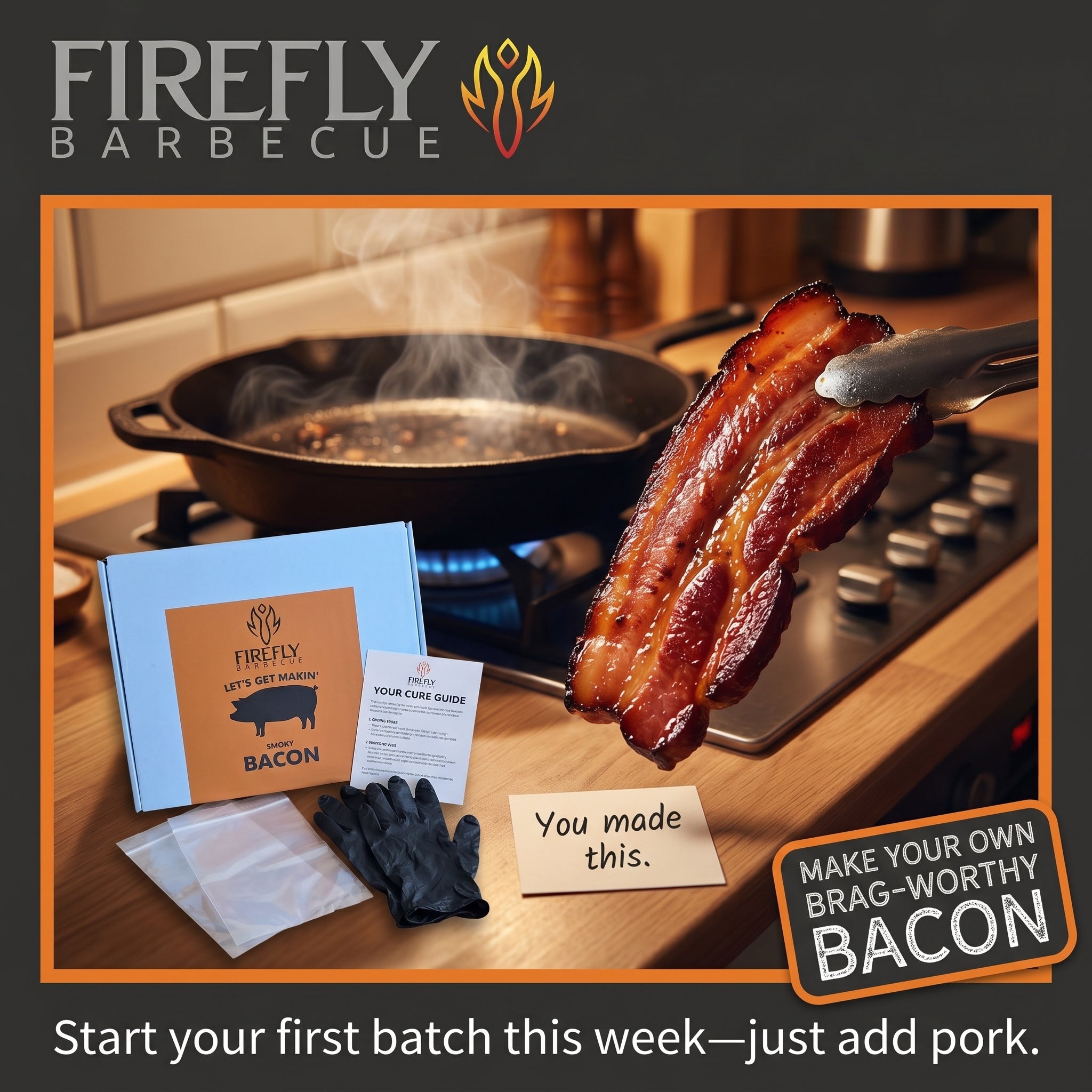 Bacon Curing Kit - bacon curing kit | Artisan Dry-Cured Bacon