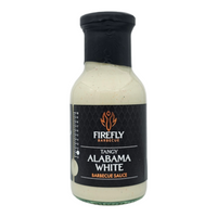 Alabama White BBQ Sauce bottle for grilling