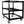 Close-up of black outdoor grill cart with sturdy frame and caster wheels
