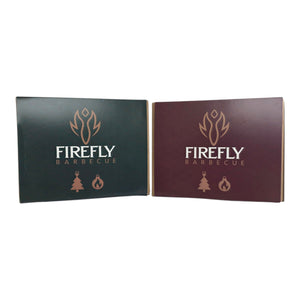 Firefly BBQ rubs in black containers with labels