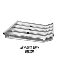 Stainless steel drip tray for Borniak BBQ smoker