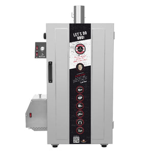Borniak 70L BBQ Simple Smoker Stainless Steel