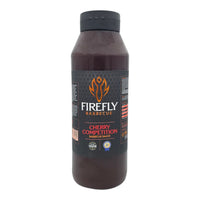 Large bottle of Competition Cherry BBQ Sauce