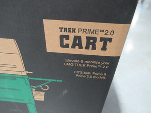 GMG Trek Cart 2.0 outdoor grill cart with foldable shelves and storage