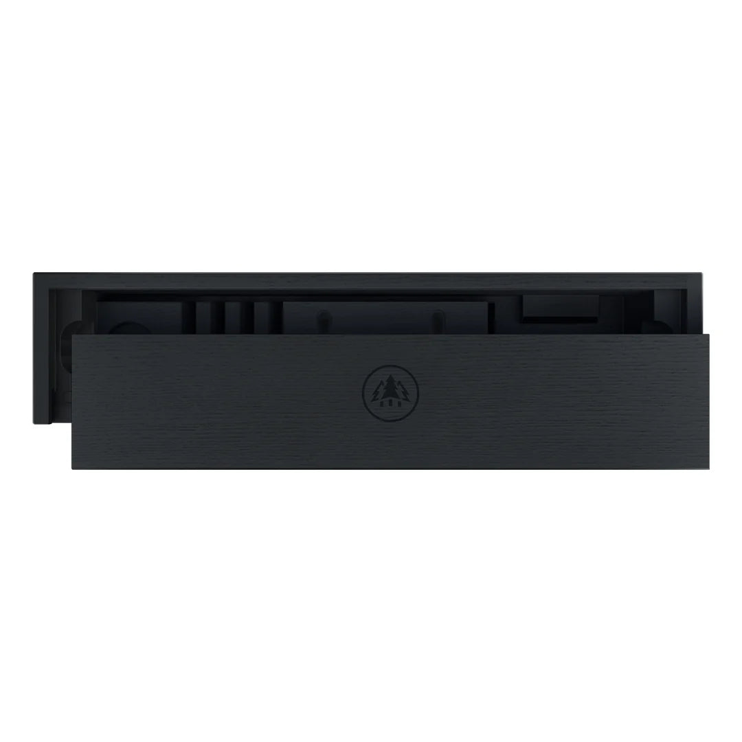 Horl Storage Box with sleek black exterior for knife sharpener