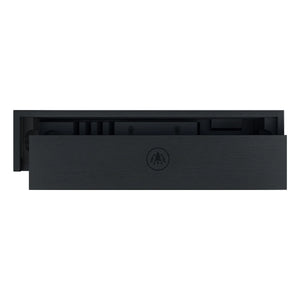Horl Storage Box with sleek black exterior for knife sharpener