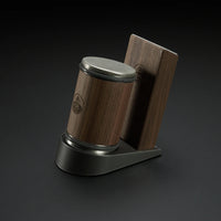 Horl Dock knife sharpener with wooden and metal finish