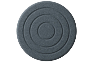 Top view of Horl 3 Ceramic - Smooth sharpening stone showing concentric texture pattern for even sharpening performance.