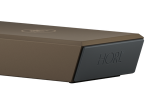 Close-up of the HORL 3 Pro Sharpener's base with engraved HORL logo.