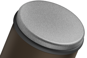 Detailed view of the HORL 3 Pro Sharpener's smooth metallic grinding surface.