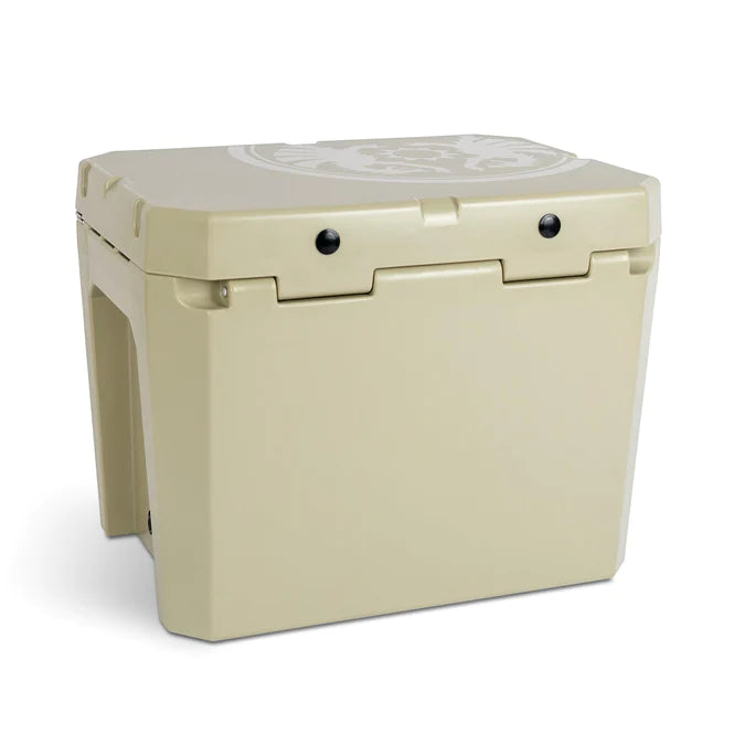 Petromax 25L Cool Box in beige color on white background
