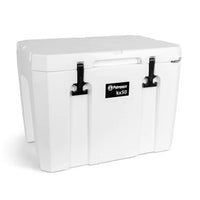 White Petromax 50L Cool Box with durable design for food and beverage storage