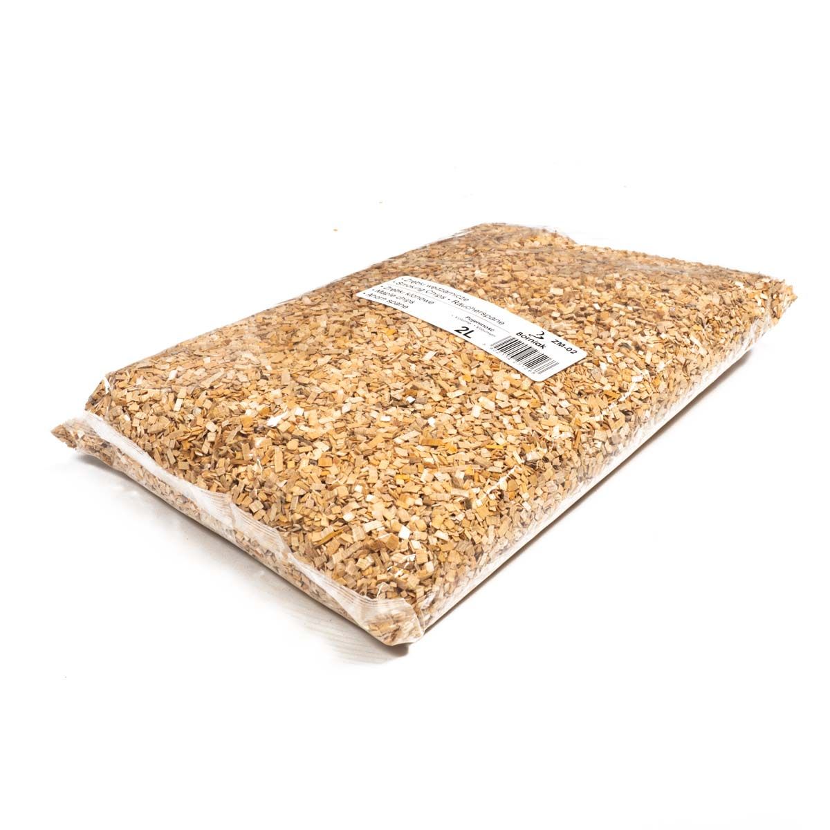 Borniak Maple Smoking Chips in sealed bag for outdoor grilling