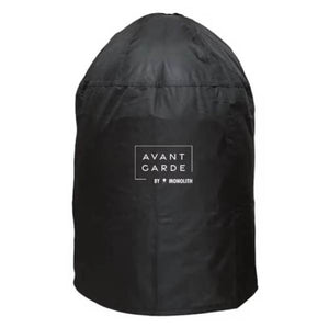 Protective cover labeled Avantgarde by Monolith, designed to shield the Classic Grill from weather, part of the starter set at FireFly Barbecue.