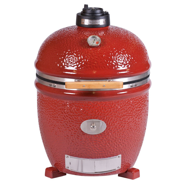 Monolith Classic PRO 2.0 RED Kamado Grill no Cart