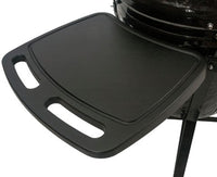 Removable side tray for Primo JR200 ceramic BBQ grill