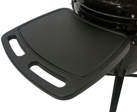 Removable side tray for Primo Oval LG300 ceramic BBQ grill