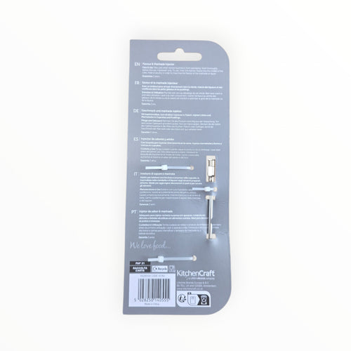 Meat Injector Syringe 50ml with Needle for BBQ