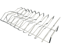 Primo Grills BBQ Rib Rack - 5 or 9 Slot Options