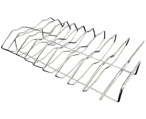 Primo Grills BBQ Rib Rack - 5 or 9 Slot Options