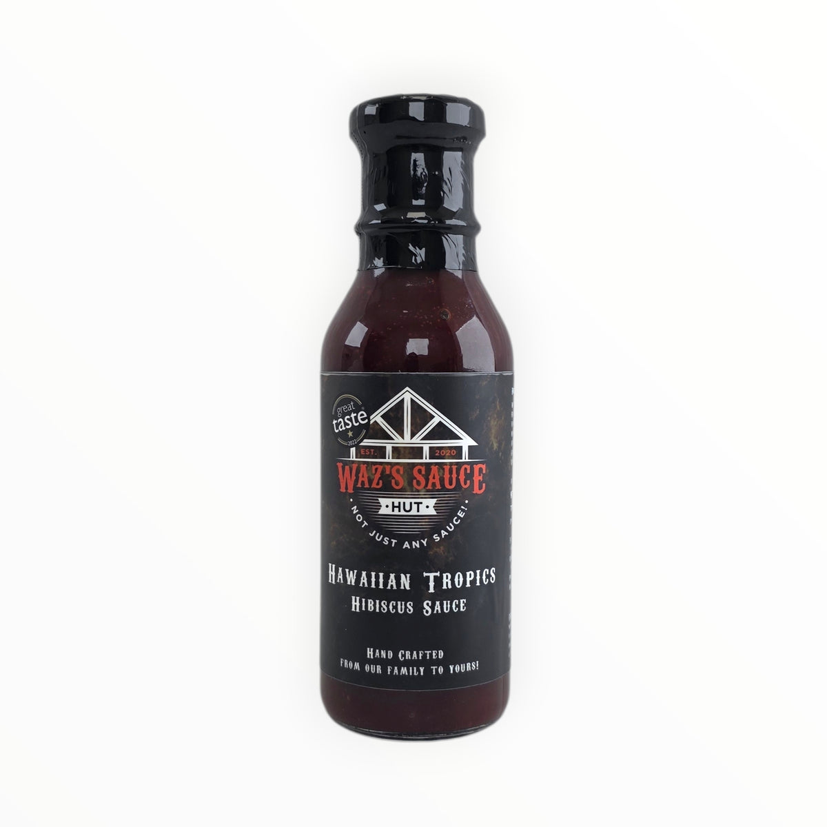 Hawaiian Tropics Hibiscus BBQ Sauce bottle