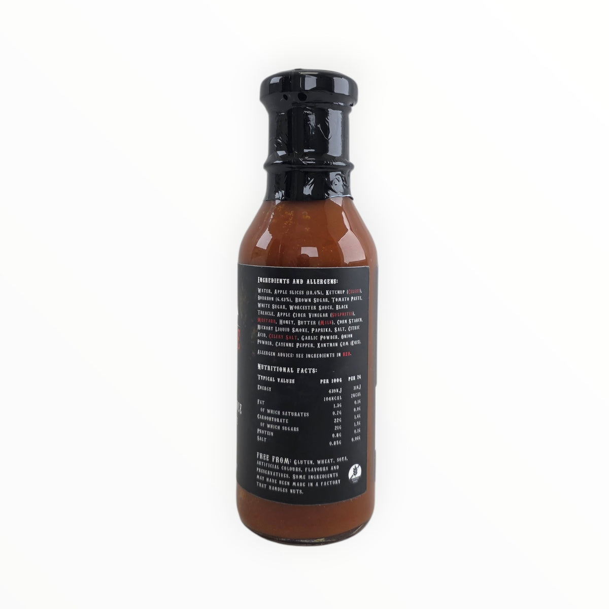 Bottle of Waz's Sauce with Great Taste award badge