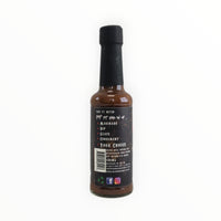 Waz’s Sauce hot sauce bottle with ingredients and award badge