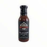 The Ambassador South African Chutney Relish bottle with black cap