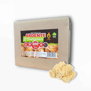 Wood Wool Firelighters - 200pcs