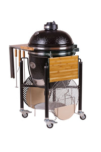 Monolith Cart Accessories Rack - accessories rack, bbq accessories, bbq cart. Monolith by FireFly Barbecue