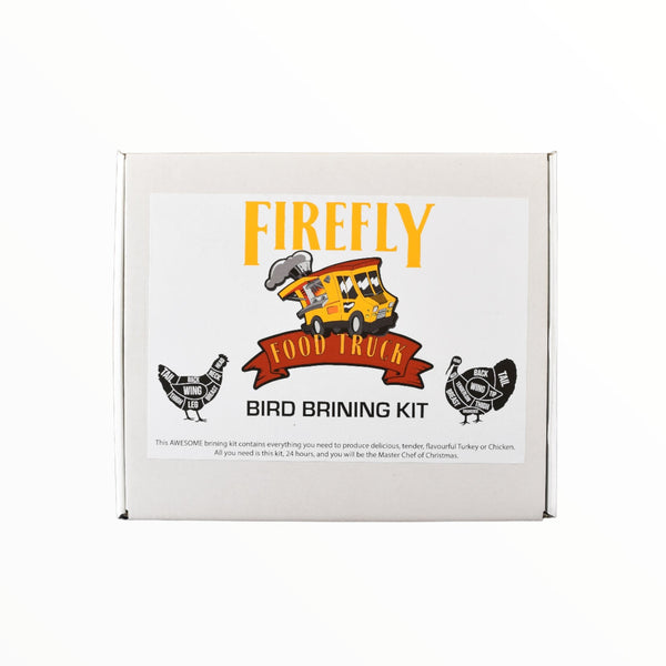 BBQ Bird Brining Kit and BBQ Rub - brine, chicken brine, pork brine. FireFly Barbecue by FireFly Barbecue