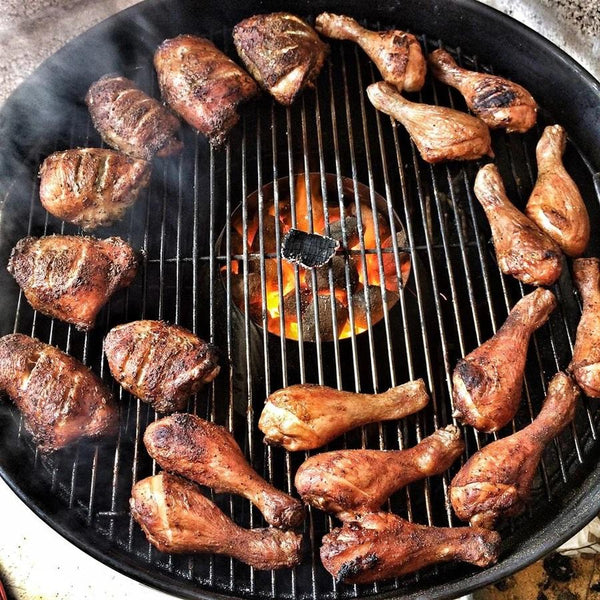 BBQ Fuel Dome (Vortex) - chicken wings, fuel dome, pro smoke. ProSmoke by FireFly Barbecue