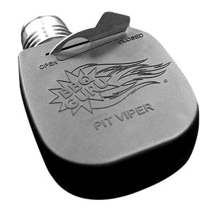 BBQ Guru Pit Viper fan attachment with open/close dial, designed for use with DigiQ DX3 Kit to regulate airflow in BBQ grills.