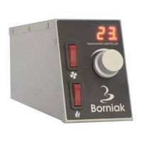 Borniak smoker lid with vent and handle