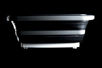 Black and silver electronic kitchen appliance