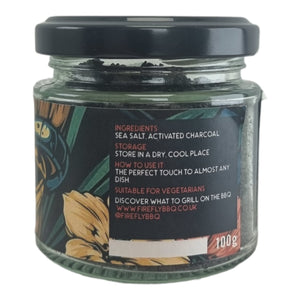 Hawaiian Black Lava Salt - Hawaiian Red Alaea Salt, himalayan salt, sea salt. FireFly Barbecue by FireFly Barbecue