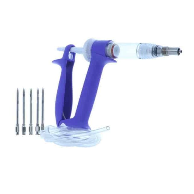 Using V2 Injector Gun Meat Injector Gun - meat injector gun | Easy to grip, 5 needles ...