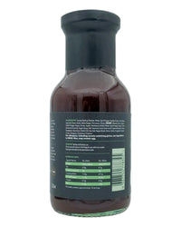 Nutritional information on Firefly BBQ Sauce bottle