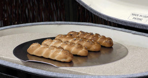 FREDSTONE Oval BBQ Pizza/ Baking - fredstone, pizza oven, pizza stone. Primo Ceramic Grills by FireFly Barbecue