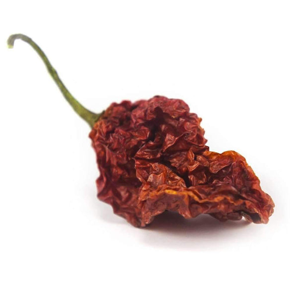 Smoked Naga Bhut Jolokia Chilli - Bhut jolokia, ghost chilli, ghost chilli pods. FireFly Barbecue by FireFly Barbecue