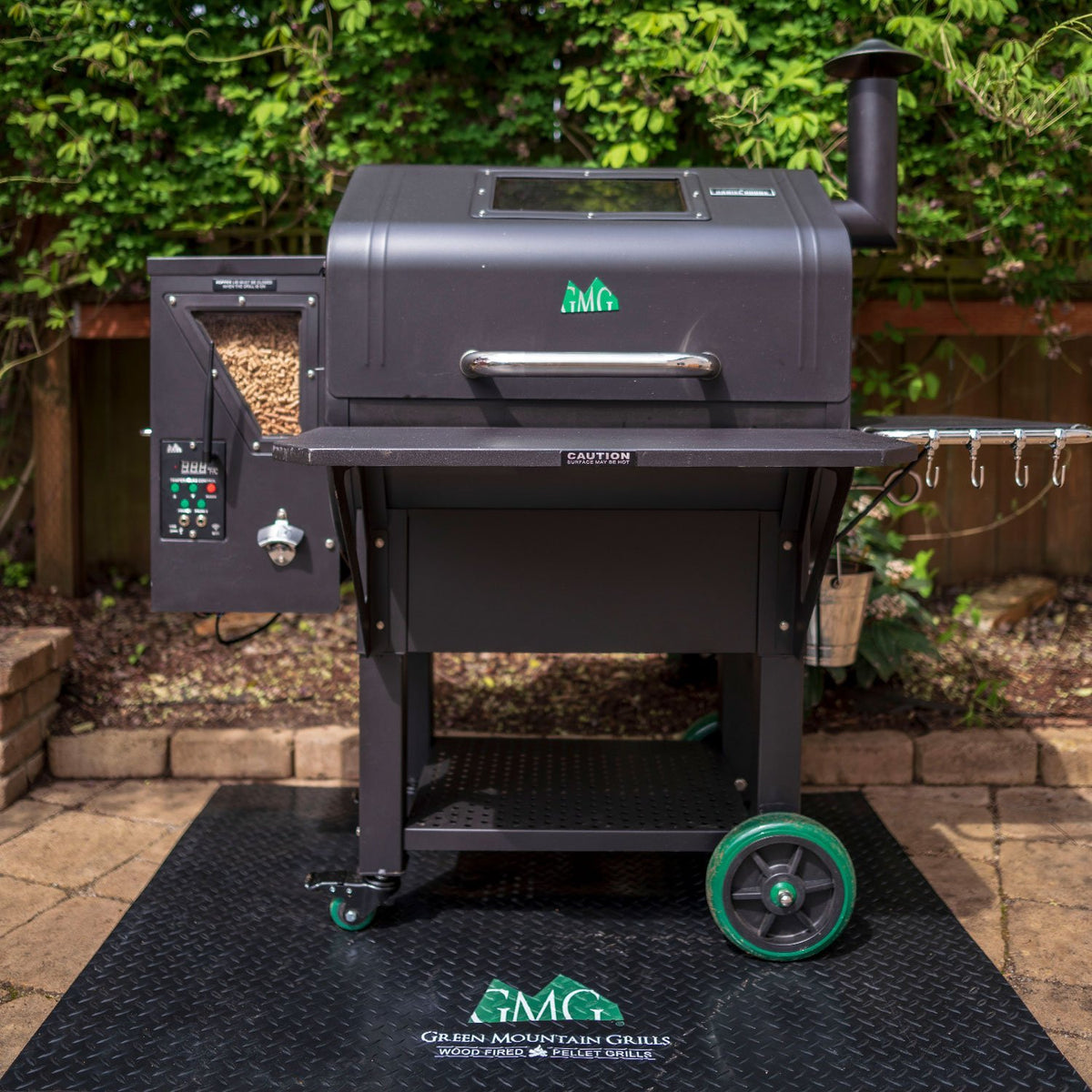 GMG Protective BBQ Floor Mat - bbq floor, bbq grill mat, floor mat. GMG by FireFly Barbecue