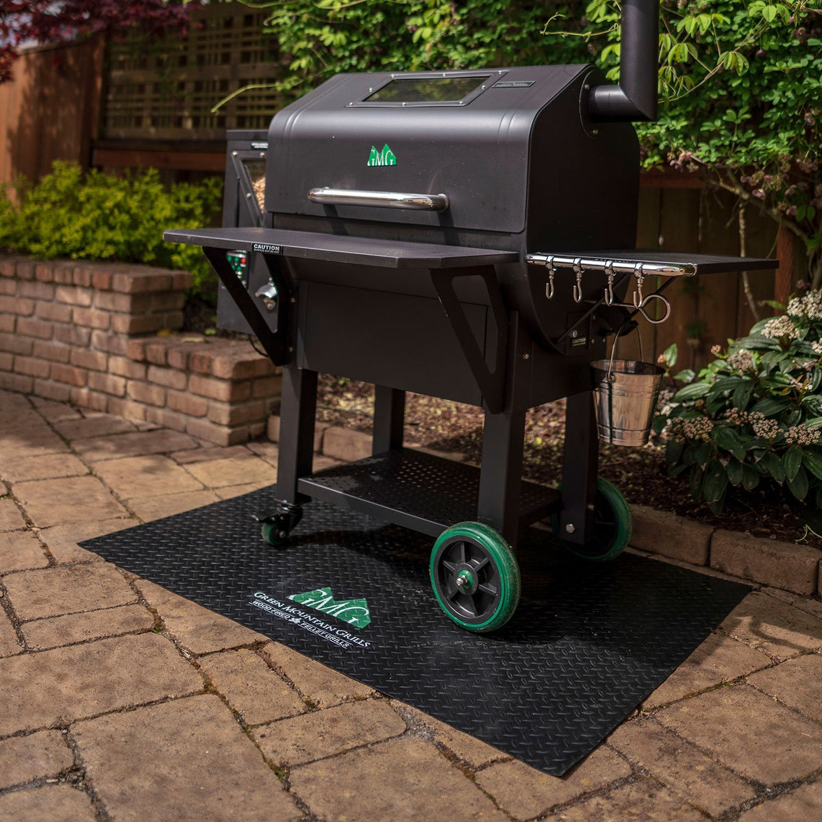 GMG Protective BBQ Floor Mat - bbq floor, bbq grill mat, floor mat. GMG by FireFly Barbecue