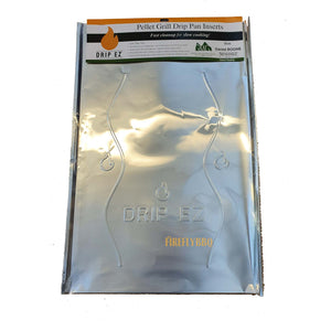 GMG Drip-Ez Disposable Grease Drip Tray Plate Liner, 3 PK - DANIEL BOONE, davy crocket, drip ez. GMG by FireFly Barbecue