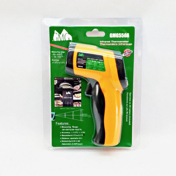 GMG Pizza Oven Temperature Gun - gmg, gmg grills, green mountain grills. GMG by FireFly Barbecue