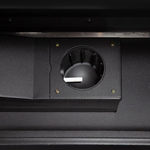 Fan system inside GMG Trek Portable BBQ Grill - FireFly Barbecue ensuring even heat distribution for consistent smoking results.