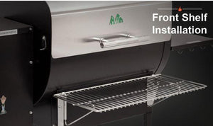 Green Mountain Grill Front Shelf for Daniel Boone Pellet Grill - gmg, gmg grills, green mountain grills. GMG by FireFly Barbecue
