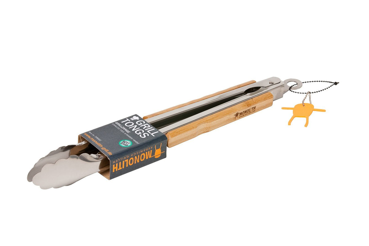 Monolith Grill Tongs - bbq accessories, bbq tools, bbq utensils. Monolith by FireFly Barbecue
