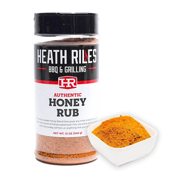Heath Riles BBQ Honey Rub - 453g (16 oz) - Heath Riles, honey rub, the bbq rub. Heath Riles by FireFly Barbecue