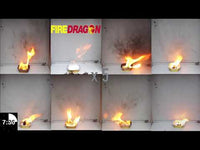 Fire Dragon firelighter igniting flames