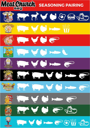 Meat Church 'Honey Hog Hot' BBQ Rub - 368g (13 oz) - bbq rub, Honey Hog, honey hog hot. Meat Church by FireFly Barbecue